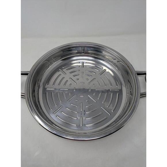 PROFESSIONAL PLATINUM Titanium Cookware SS Grill Pan 24 Elements T304 - Picture 3 of 8